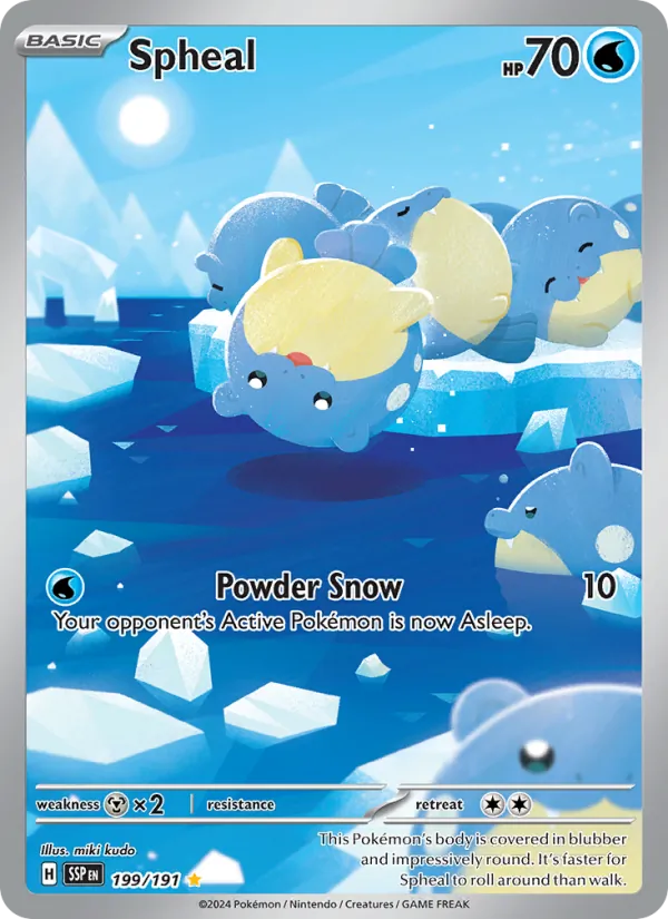 Spheal – Surging Sparks 199