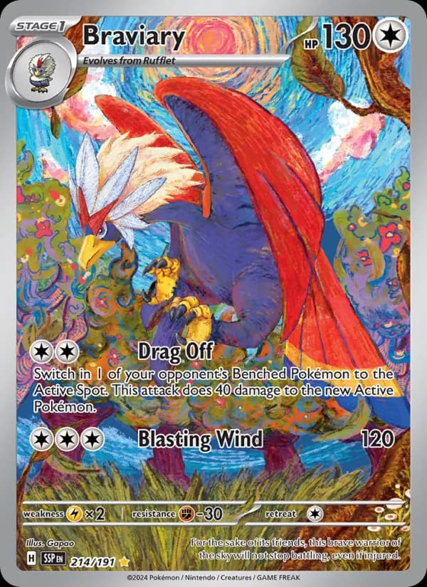 Braviary – Surging Sparks 214
