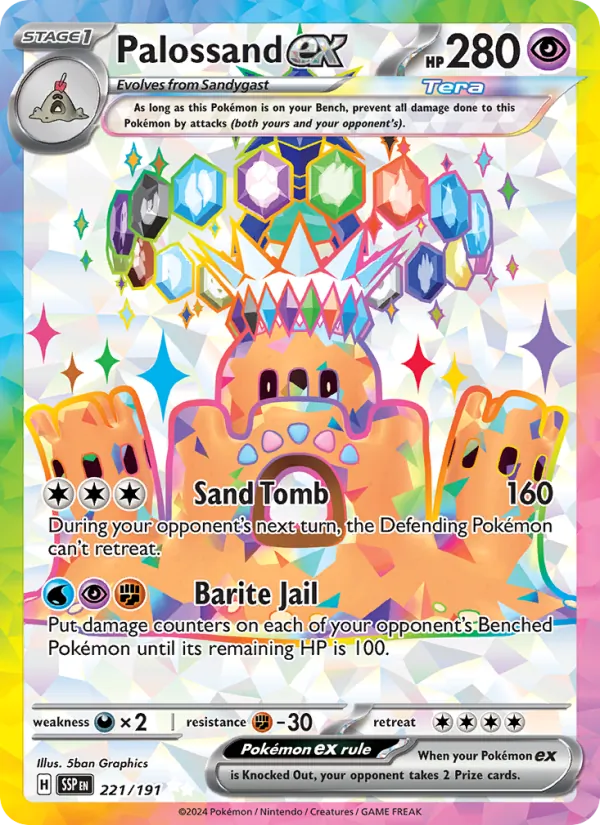 Palossand ex – Surging Sparks 221