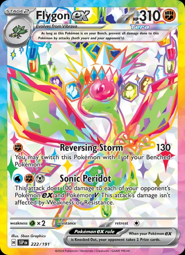 Flygon ex – Surging Sparks 222