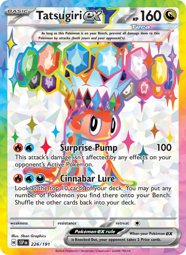Tatsugiri ex – Surging Sparks 226