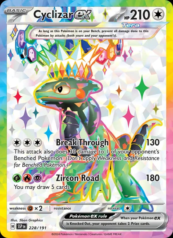 Cyclizar ex – Surging Sparks 228