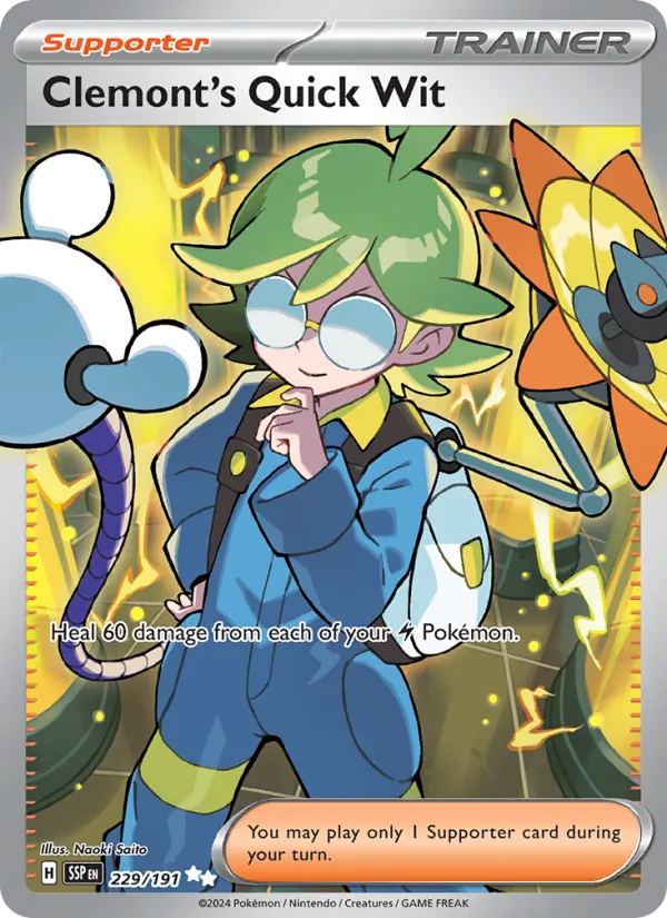 Clemont's Quick Wit – Surging Sparks 229