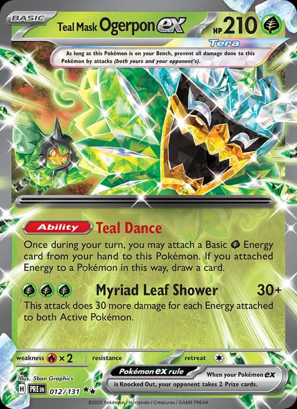 Teal Mask Ogerpon ex – Prismatic Evolutions 012