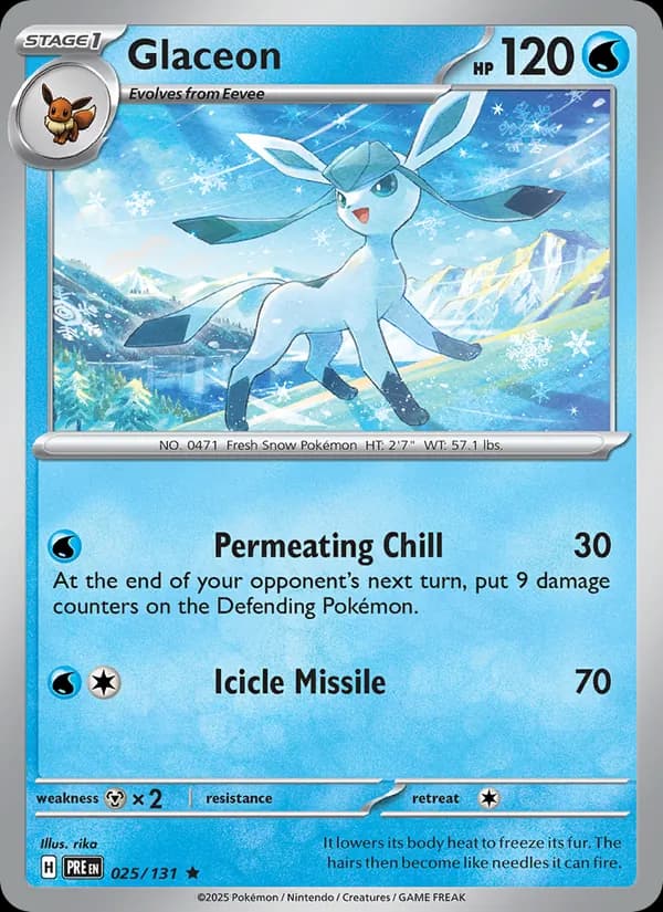 Glaceon – Prismatic Evolutions 025