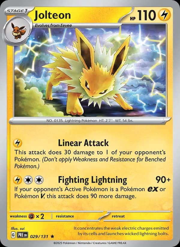 Jolteon – Prismatic Evolutions 029