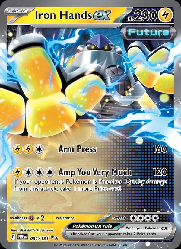 Iron Hands ex – Prismatic Evolutions 031