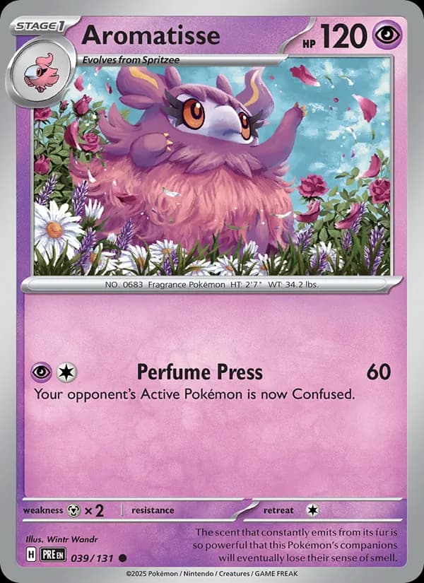 Aromatisse – Prismatic Evolutions 039