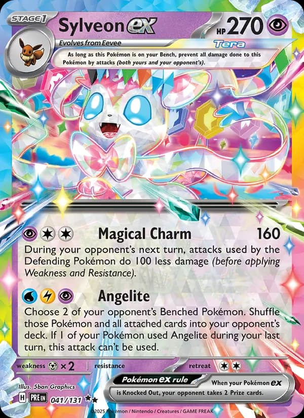 Sylveon ex – Prismatic Evolutions 041