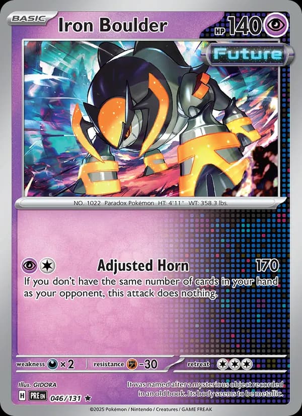 Iron Boulder – Prismatic Evolutions 046