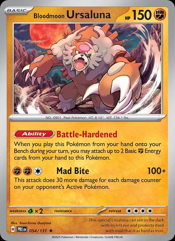 Bloodmoon Ursaluna – Prismatic Evolutions 054