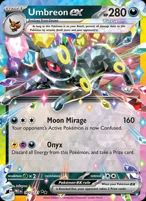 Umbreon ex – Prismatic Evolutions 060