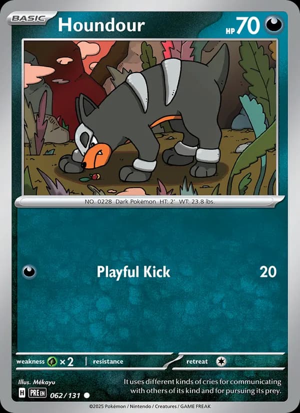 Houndour – Prismatic Evolutions 062