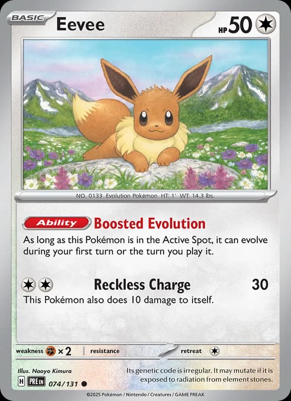 Eevee – Prismatic Evolutions 074