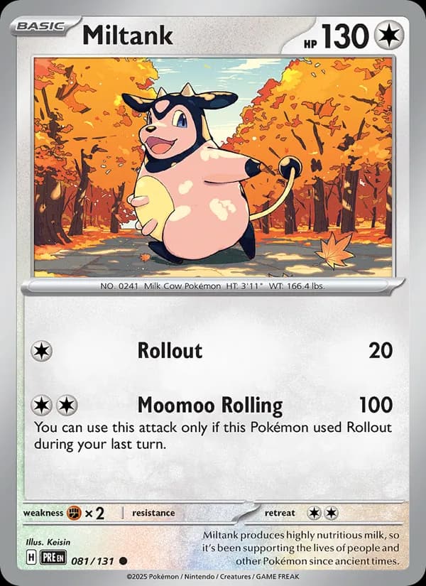 Miltank – Prismatic Evolutions 081