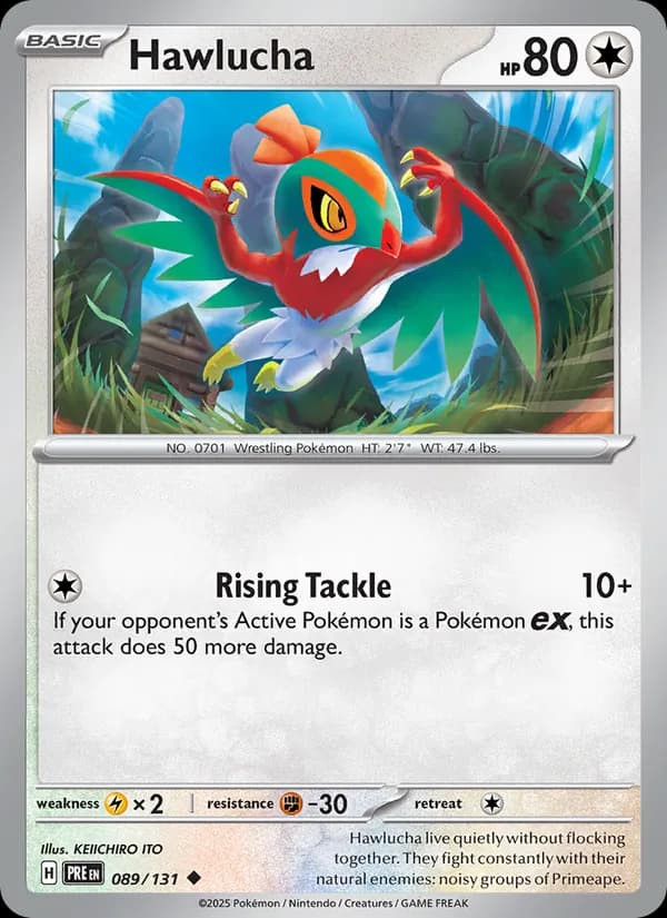 Hawlucha – Prismatic Evolutions 089