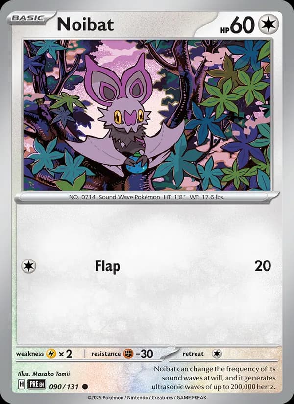 Noibat – Prismatic Evolutions 090