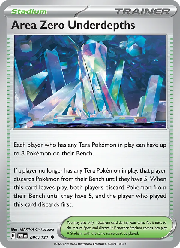 Area Zero Underdepths – Prismatic Evolutions 094