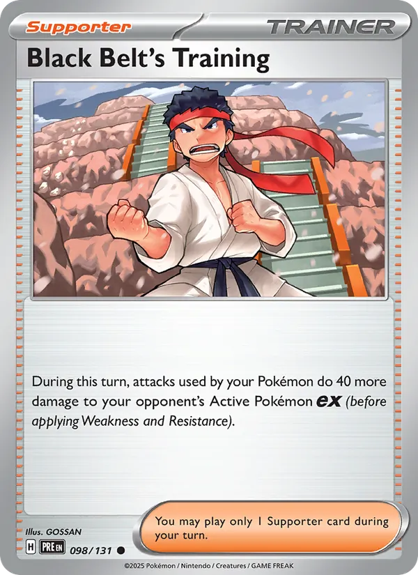 Black Belt's Training – Prismatic Evolutions 098