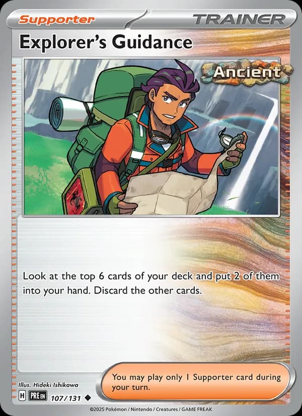 Explorer's Guidance – Prismatic Evolutions 107