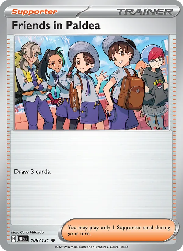 Friends in Paldea – Prismatic Evolutions 109