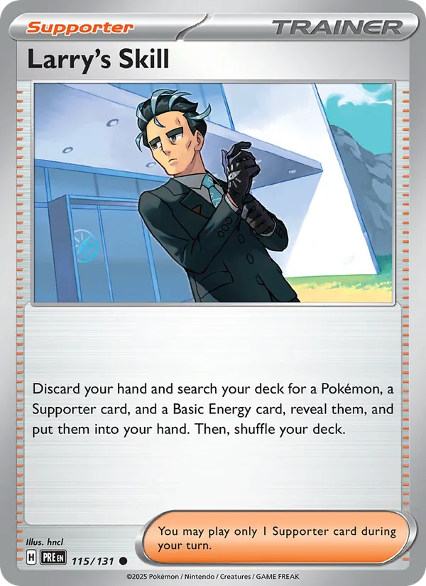 Larry's Skill – Prismatic Evolutions 115