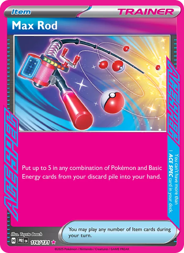 Max Rod – Prismatic Evolutions 116