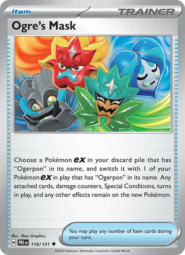 Ogre's Mask – Prismatic Evolutions 118