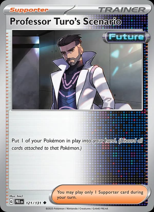 Professor Turo's Scenario – Prismatic Evolutions 121