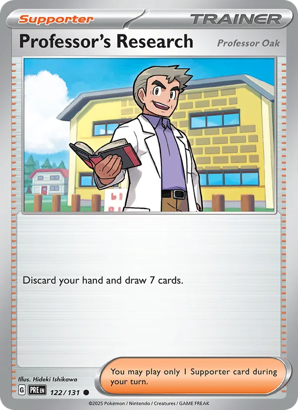 Professor's Research – Prismatic Evolutions 122