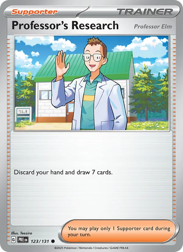 Professor's Research – Prismatic Evolutions 123