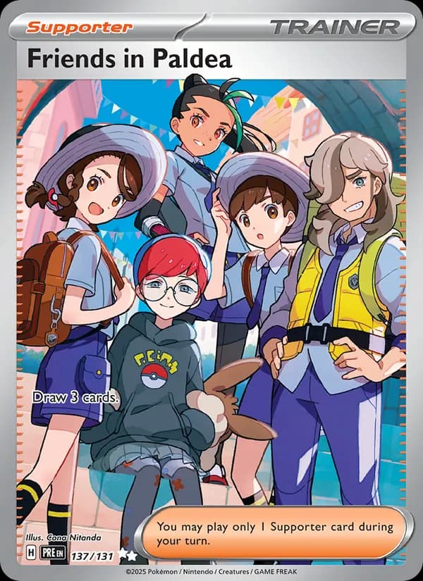 Friends in Paldea – Prismatic Evolutions 137