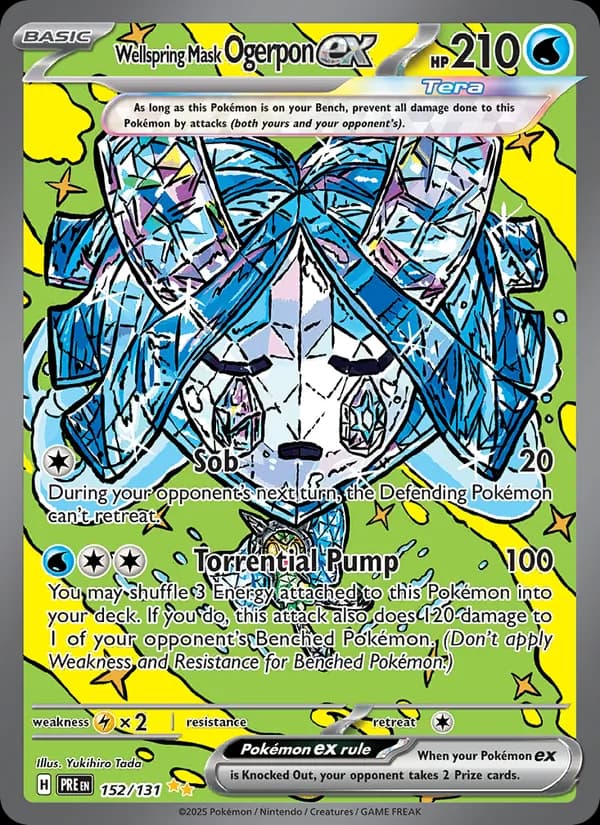 Wellspring Mask Ogerpon ex – Prismatic Evolutions 152