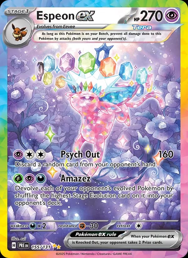 Espeon ex – Prismatic Evolutions 155