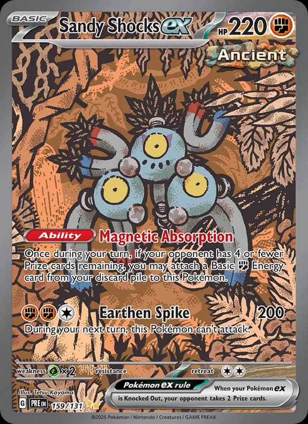 Sandy Shocks ex – Prismatic Evolutions 159