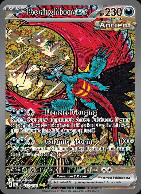 Roaring Moon ex – Prismatic Evolutions 162