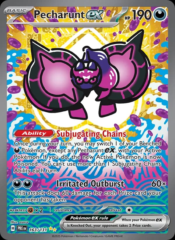 Pecharunt ex – Prismatic Evolutions 163