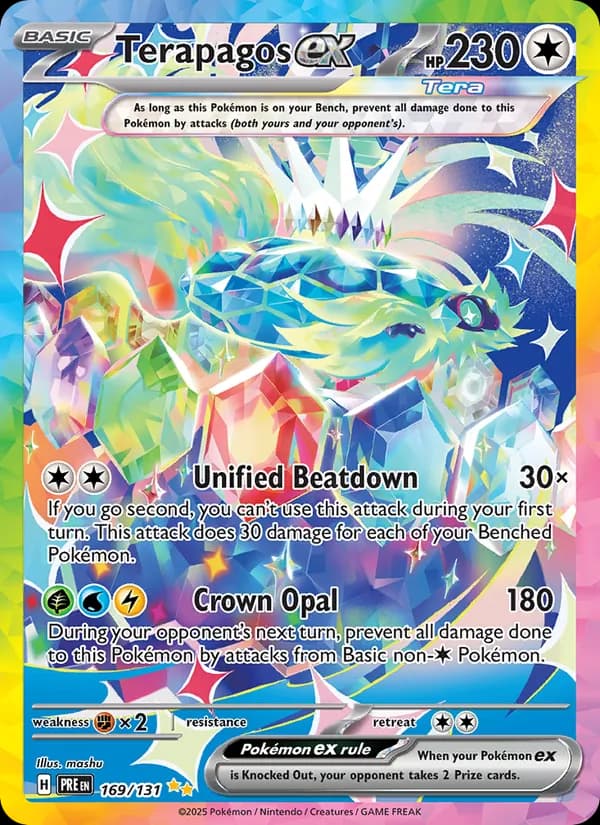Terapagos ex – Prismatic Evolutions 169