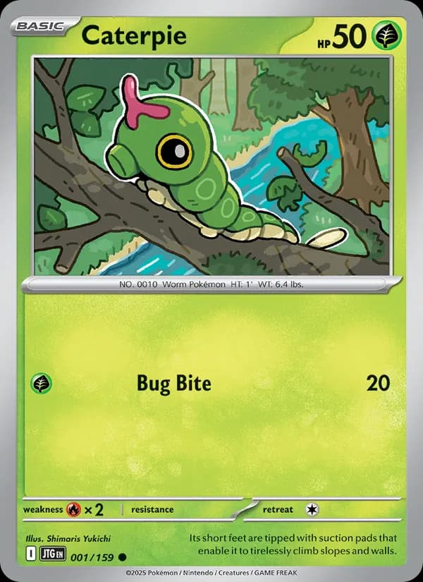 Caterpie – Journey Together 001