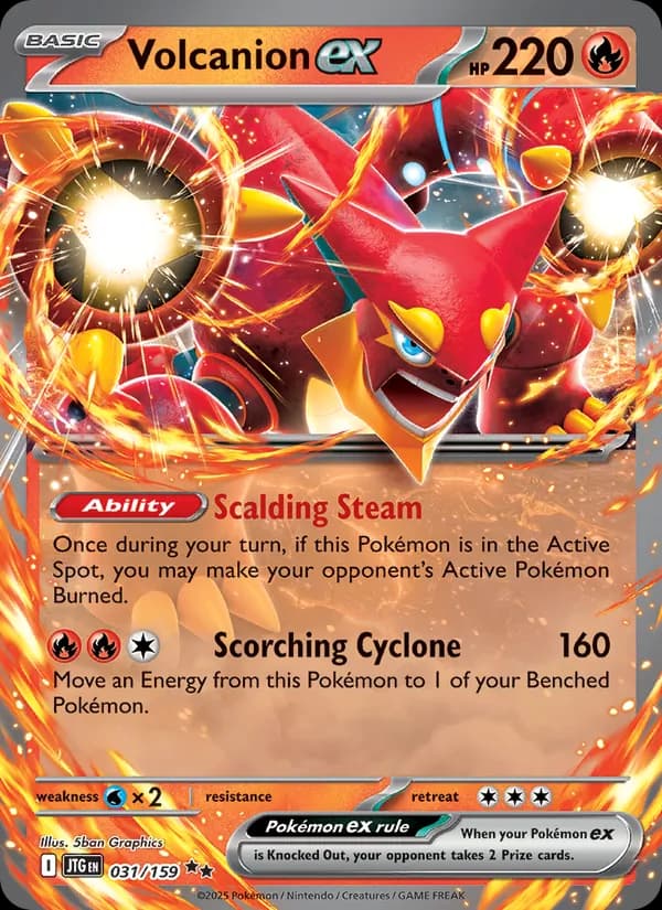 Volcanion ex – Journey Together 031