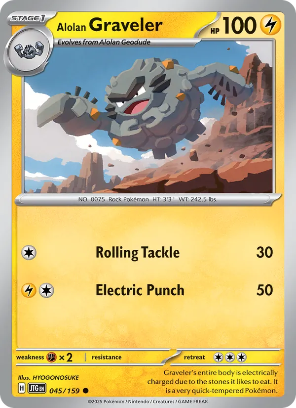 Alolan Graveler – Journey Together 045