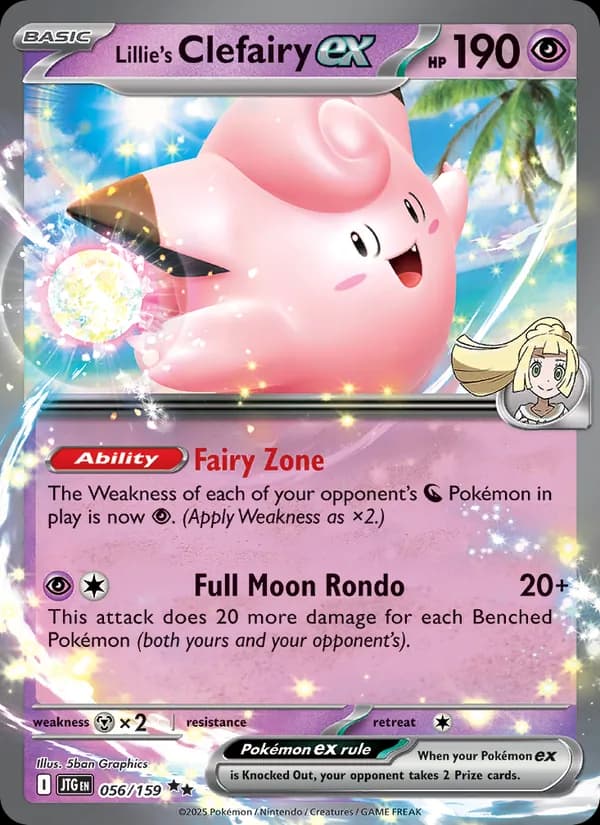 Lillie's Clefairy ex – Journey Together 056