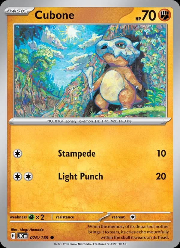 Cubone – Journey Together 076