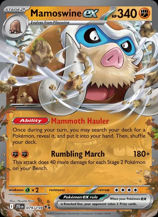 Mamoswine ex – Journey Together 079