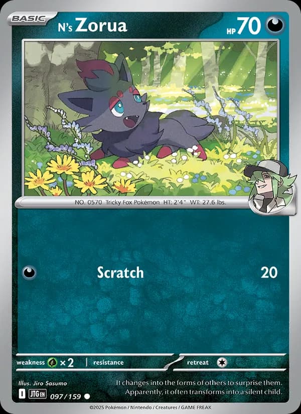 N's Zorua – Journey Together 097