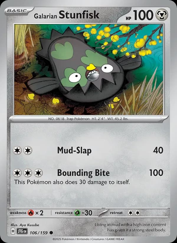 Galarian Stunfisk – Journey Together 106