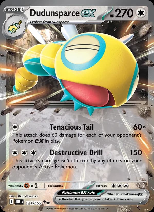 Dudunsparce ex – Journey Together 121