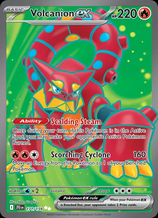 Volcanion ex – Journey Together 171