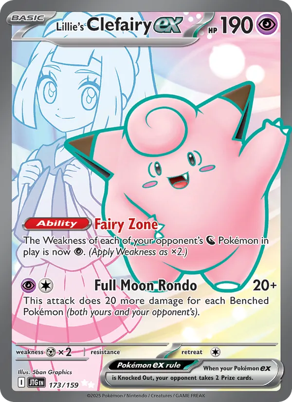 Lillie's Clefairy ex – Journey Together 173