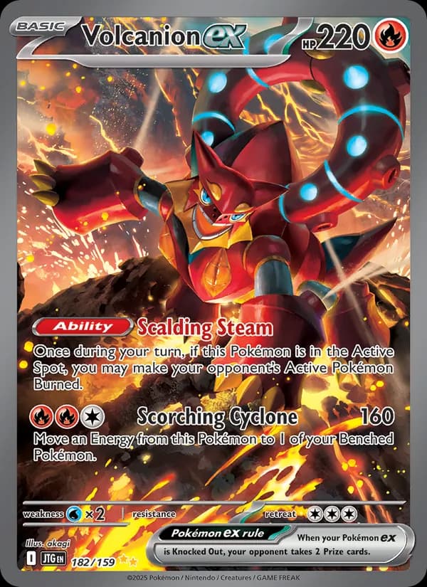 Volcanion ex – Journey Together 182